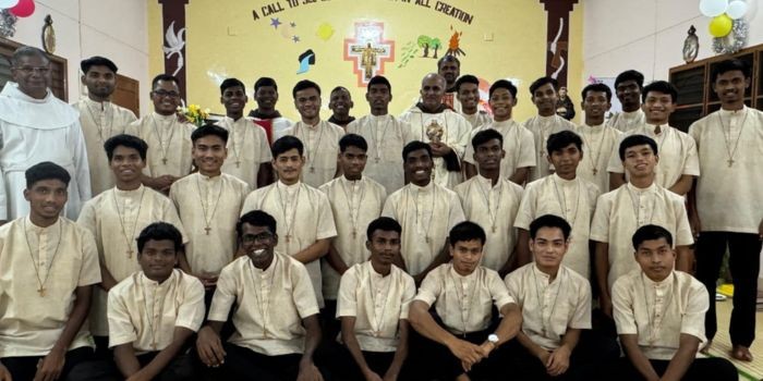 OFM Franciscan India - 27 Brothers Enter Postulancy: A Joyful Step into the Franciscan Journey